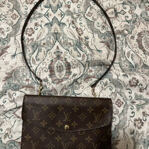 Brown Designer Shoulder Bag